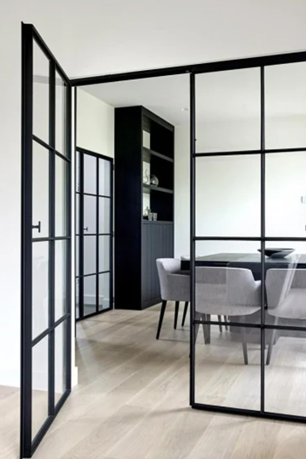 glass sliding door