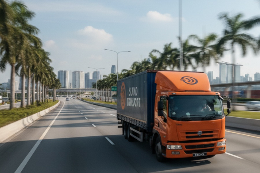 lorry delivery