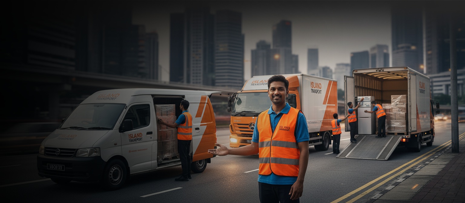 on demand van lorry transport